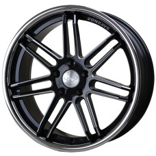 T104 20x8.5 20x9.5 ET35  5x120 Black Stainless Lip